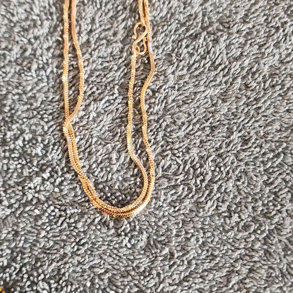 Beautiful Necklace 10K - 22" - Picture 2 of 7